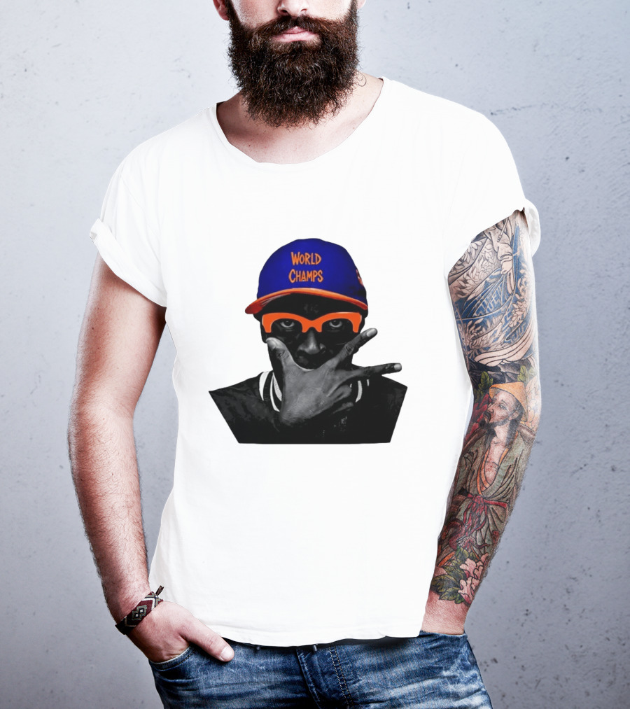 Spike Lee Knicks World Champs Alway Knicks T-Shirt