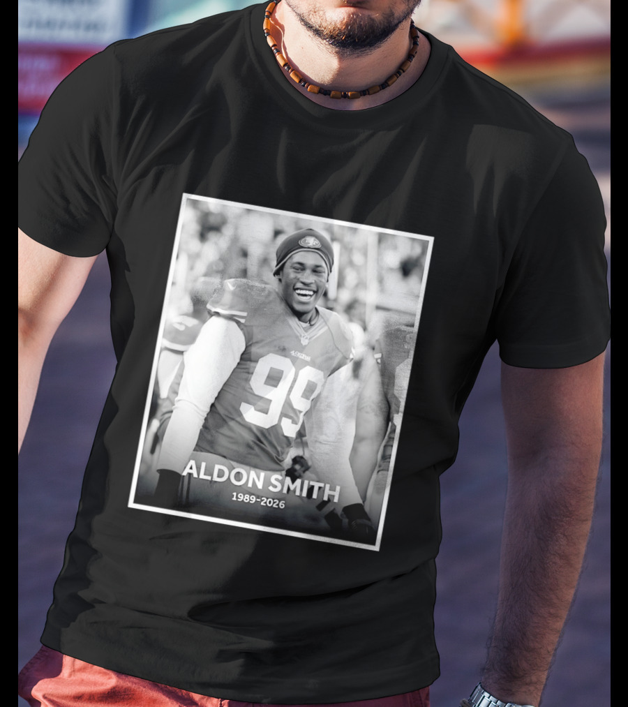 In Memory Of Aldon Smith 49ers 1989 2026 T-Shirt