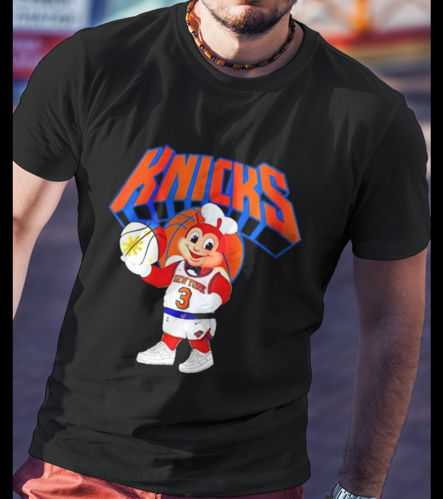 Jollibee New York Knicks Collaboration Jersey 3 T-Shirt