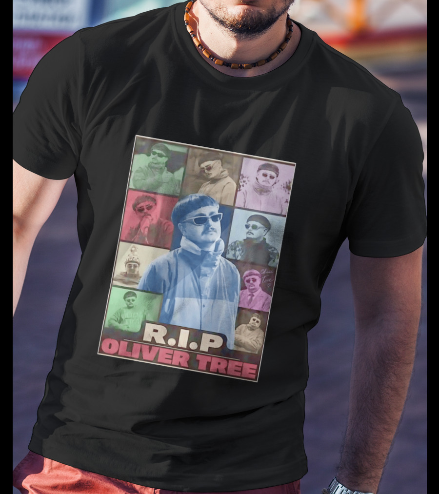 RIP Oliver Tree The Era Tour Collage T-Shirt