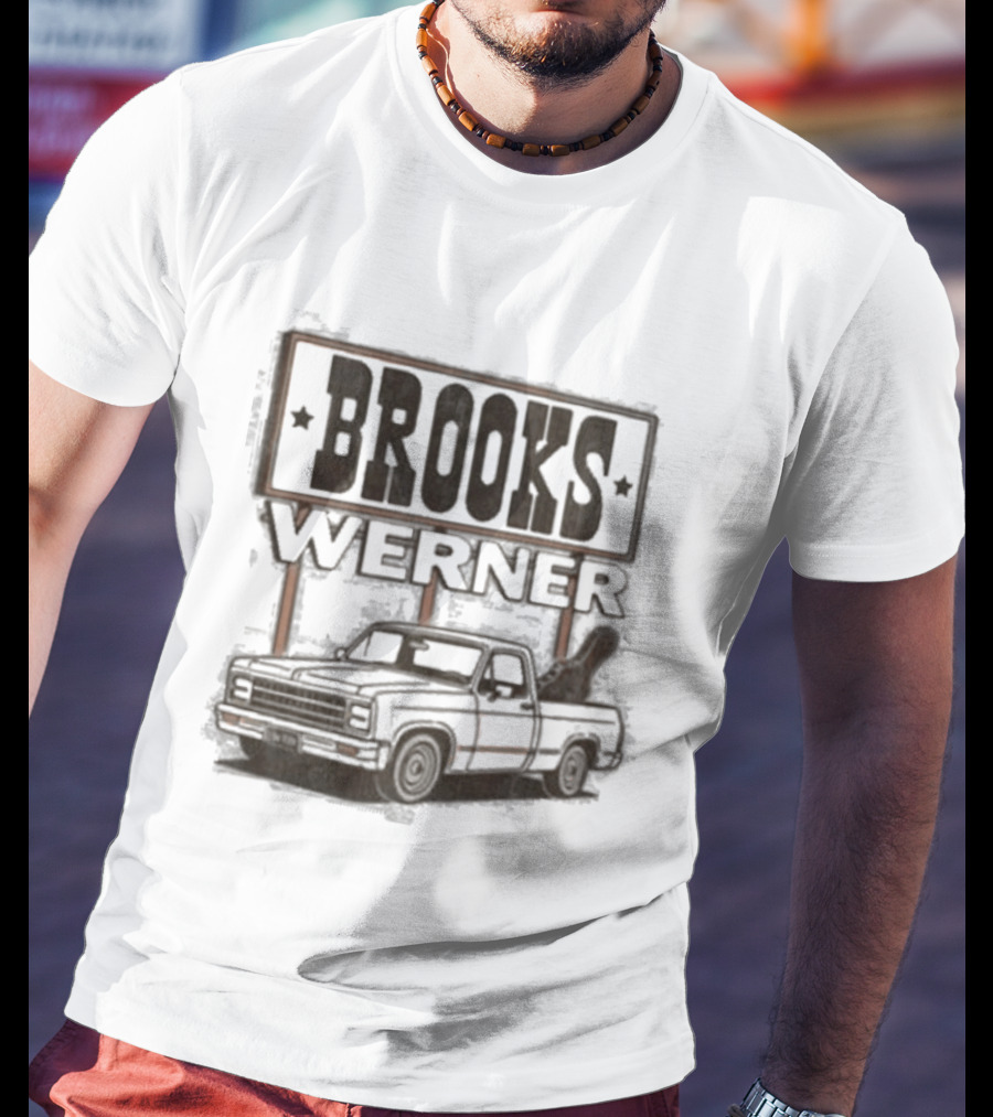 Brooks Werner Vintage Truck Billboard T-Shirt