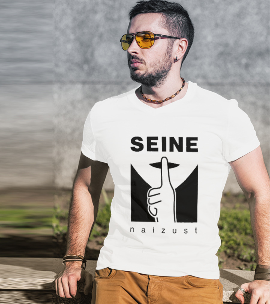 Seine Naizust Bandcamp Finger Gesture T-Shirt
