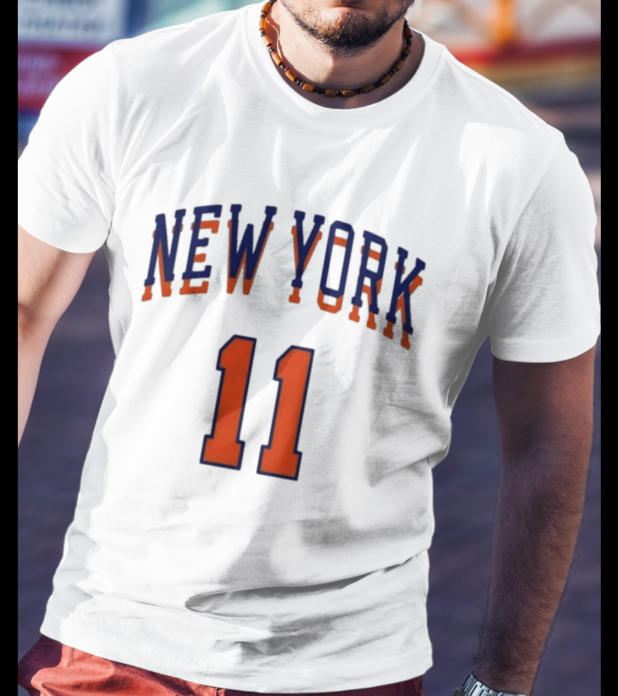 Sydney Sweeney Jalen Brunson #11 New York Knicks Team Spirit T-Shirt