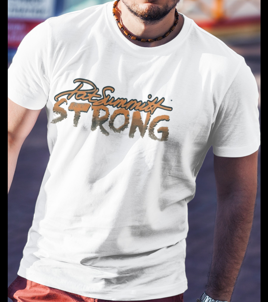 Pat Summitt Strong Tennessee Volunteers Mindset T-Shirt
