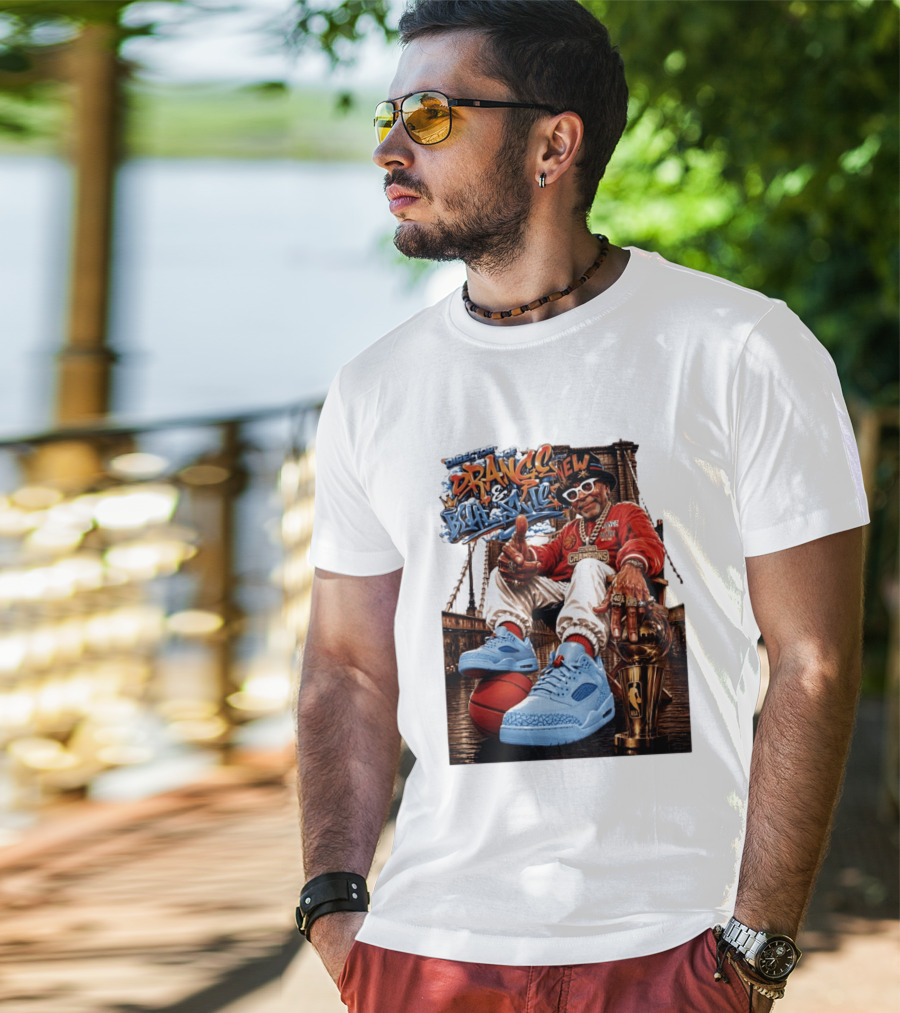 Director Orange And Blue New Champions NBA Basketball T-Shirt