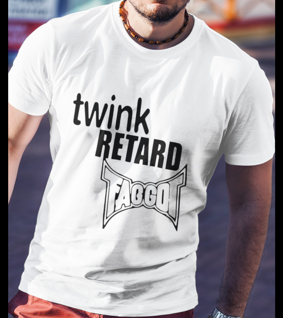 Twink Retard Faggot And I Have A Gun T-Shirt