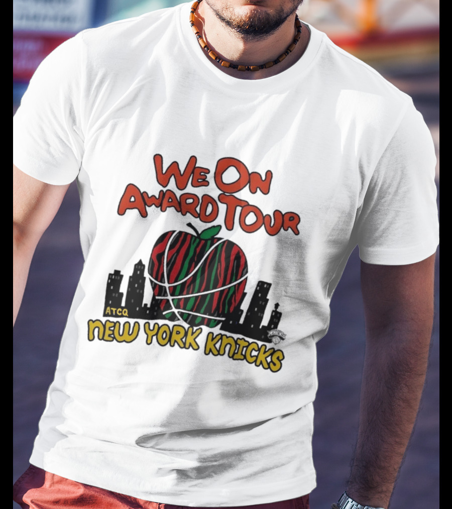 We On Award Tour A Tribe Called Quest New York Knicks T-Shirt