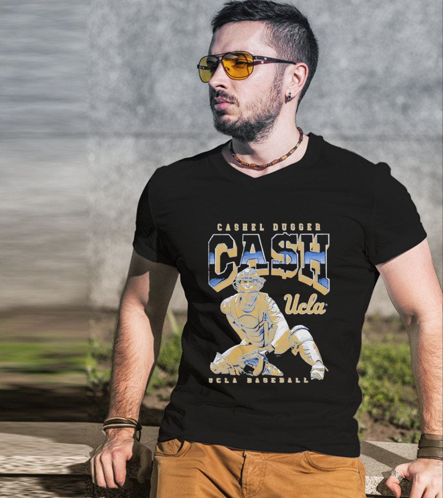 Cashel Dugger UCLA Baseball CASH Bruins Posing T-Shirt