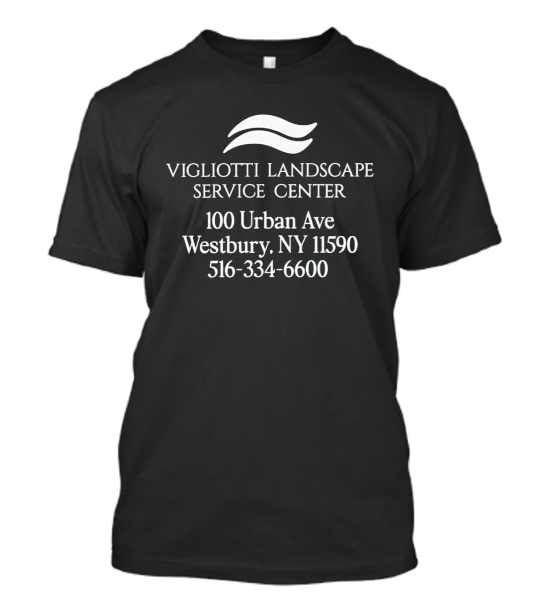 Vigliotti Landscape Service Center 100 Urban Ave Westbury NY 11590 516 334 6600 T-Shirt