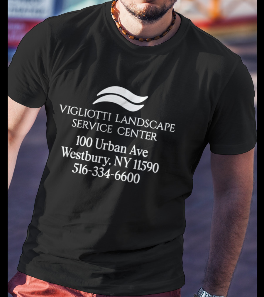 Vigliotti Landscape Service Center 100 Urban Ave Westbury NY 11590 516 334 6600 T-Shirt