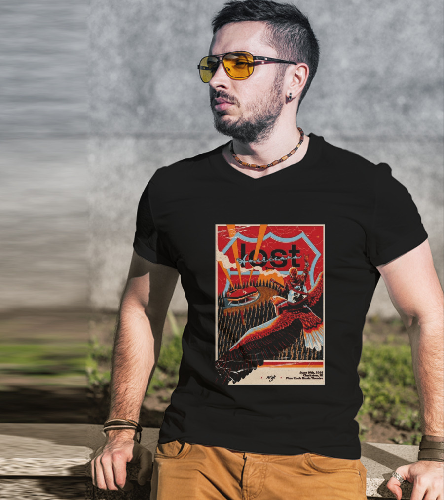 MCK Lost Americana Tour June 16 2026 Clarkston MI Pine Knob Music Theatre T-Shirt