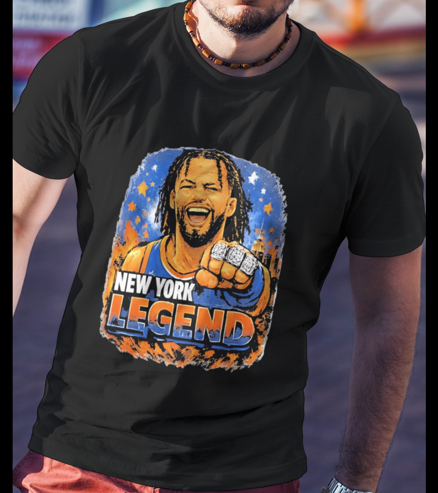 New York Knicks Jalen Brunson Legend Rings T-Shirt