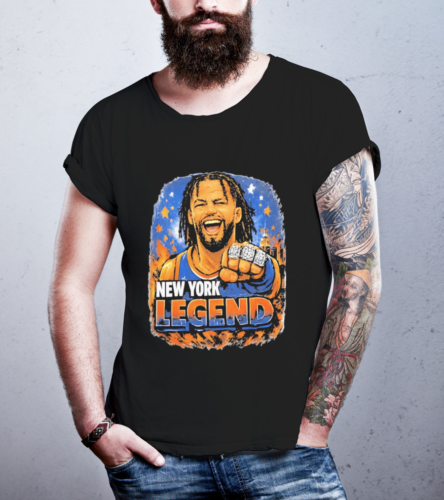 New York Knicks Jalen Brunson Legend Rings T-Shirt