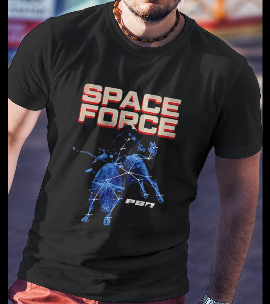 PBR Space Force Bull Rider Online Exclusive T-Shirt