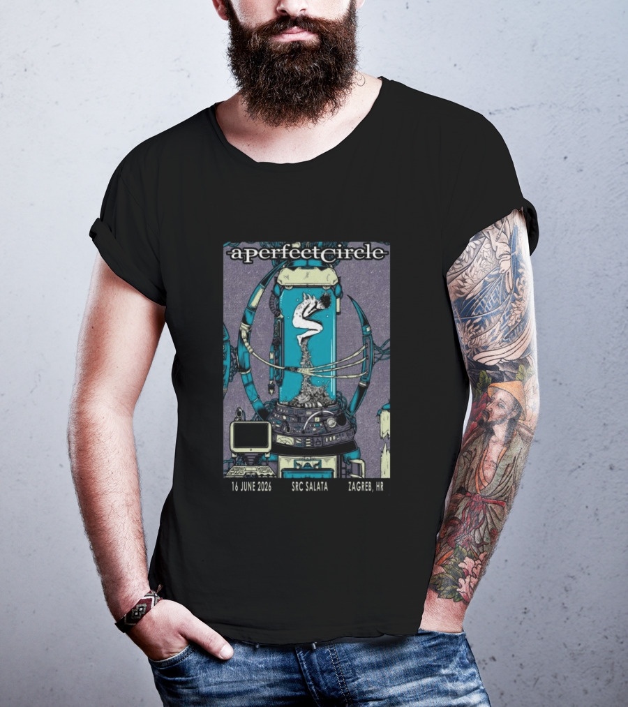 A Perfect Circle Event Zagreb SRC Salata June 16 2026 T-Shirt