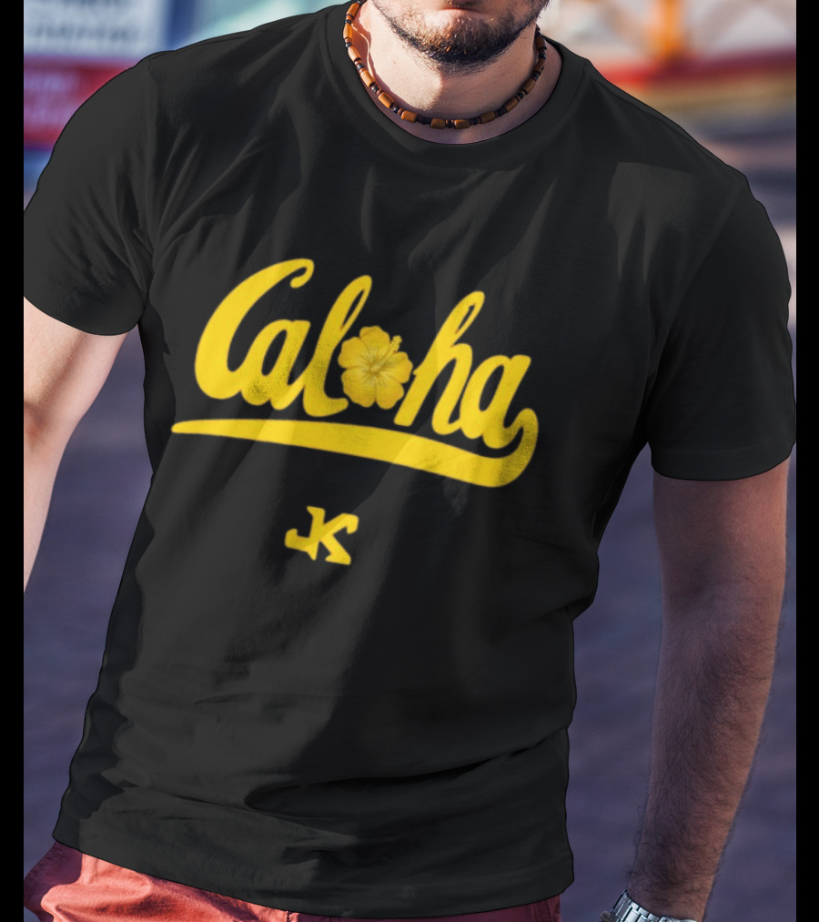 Caloha Jaron Keawe Sagapolutele Island Avenue QB T-Shirt