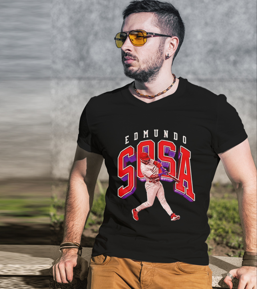 Edmundo Sosa Philadelphia Phillies Baseball Collegiate T-Shirt