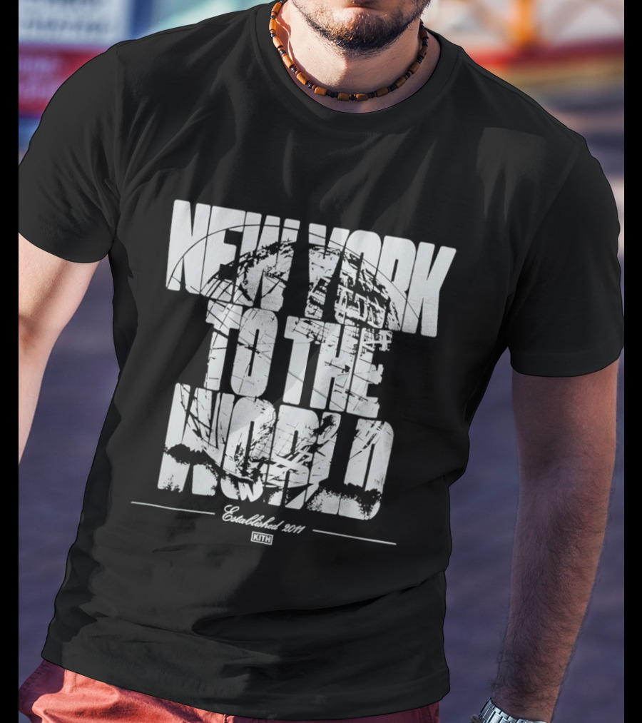New York To The World Unisphere Vinny Guadagnino Kith Jersey Shore Family Vacation T-Shirt