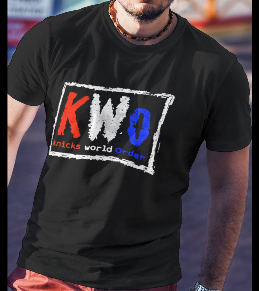 KWO Knicks World Order New York 2026 NBA Champs T-Shirt