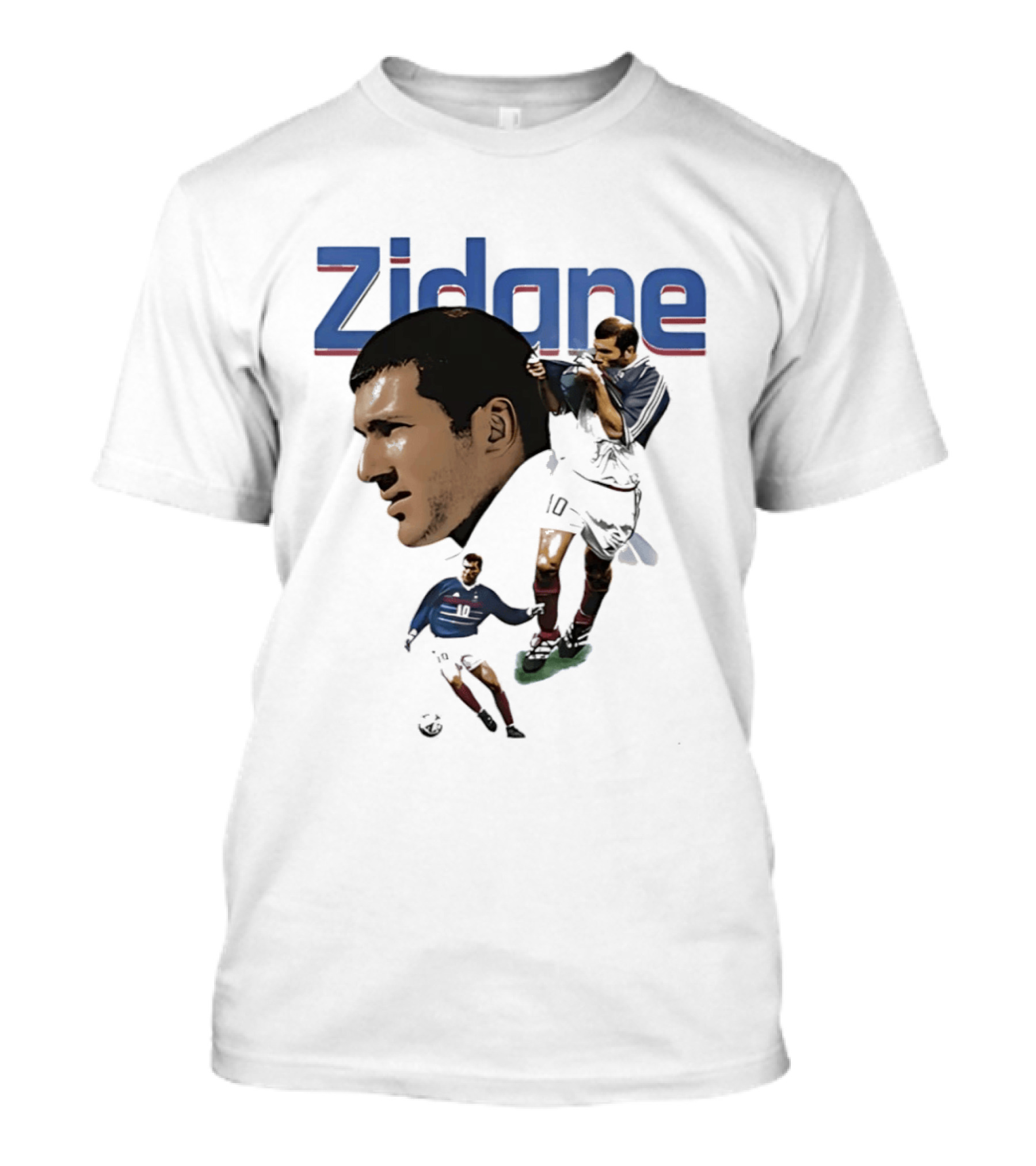 Zidane Calcio Miz Football Legend T-Shirt