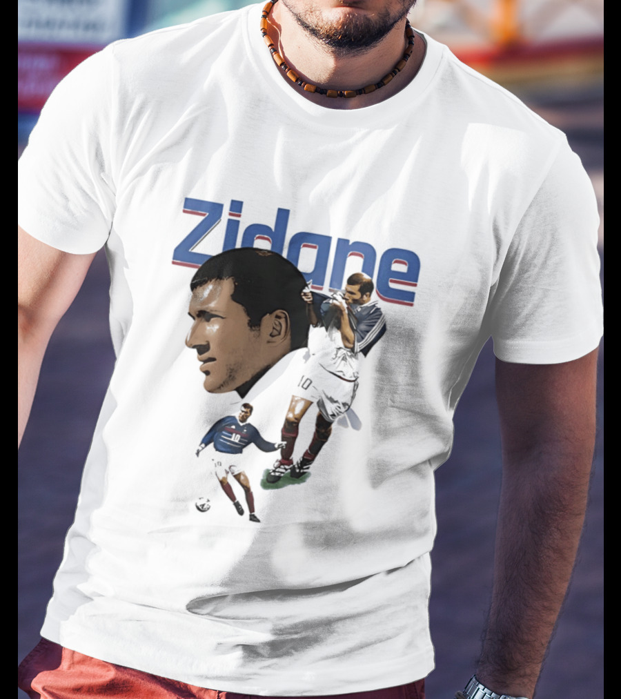 Zidane Calcio Miz Football Legend T-Shirt