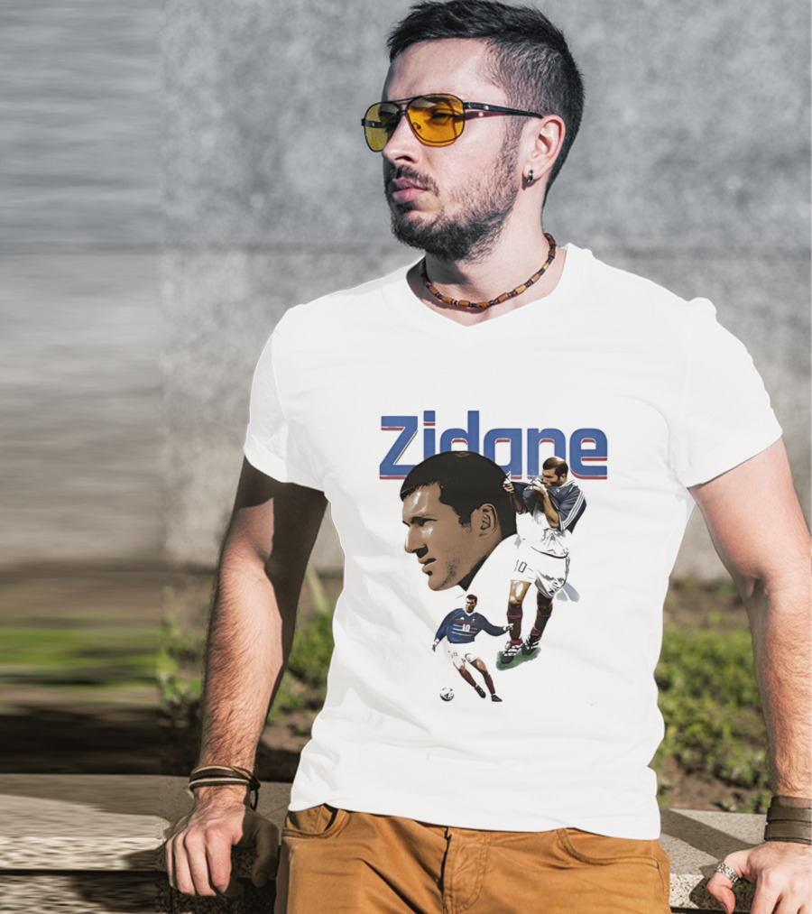 Zidane Calcio Miz Football Legend T-Shirt
