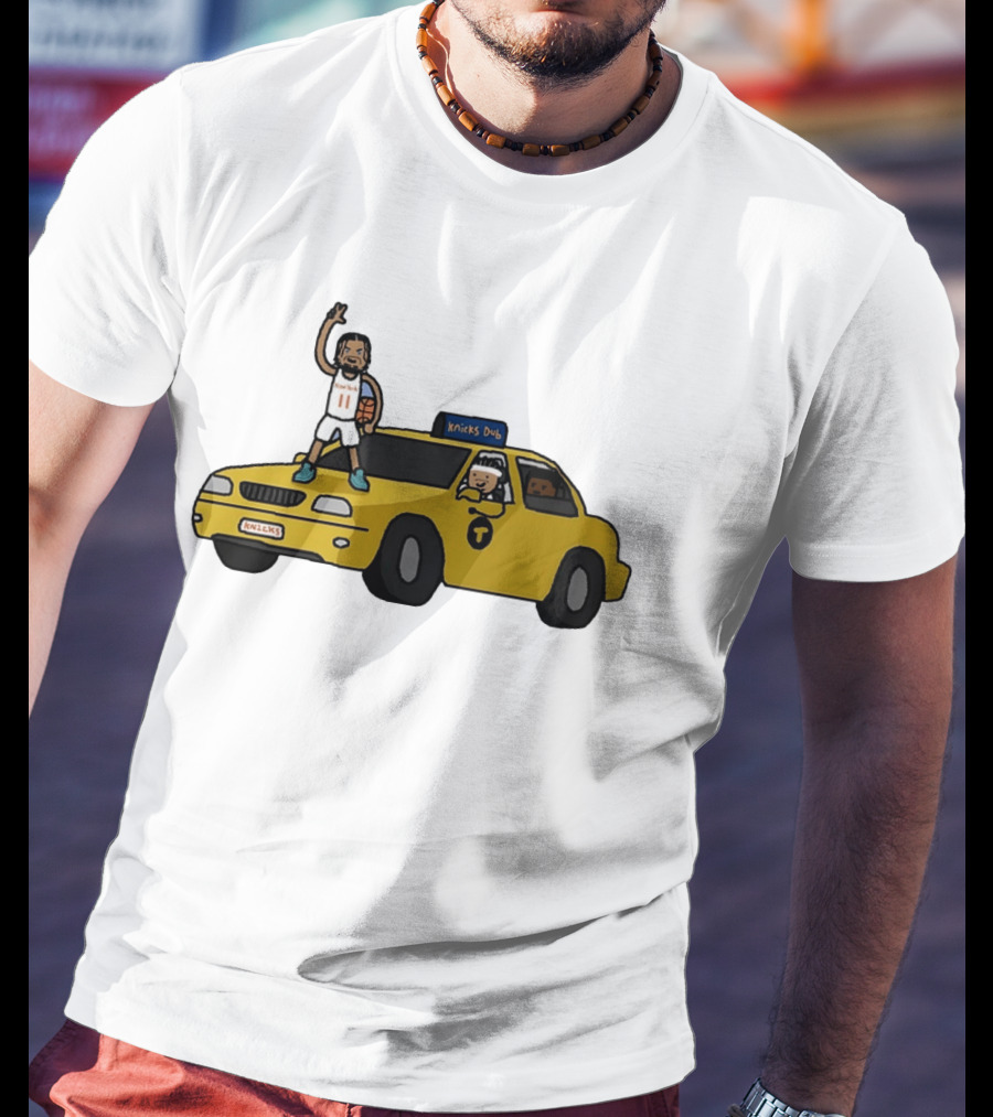 Jalen Brunson New York Knicks Dub Taxi Knicks Dub T-Shirt