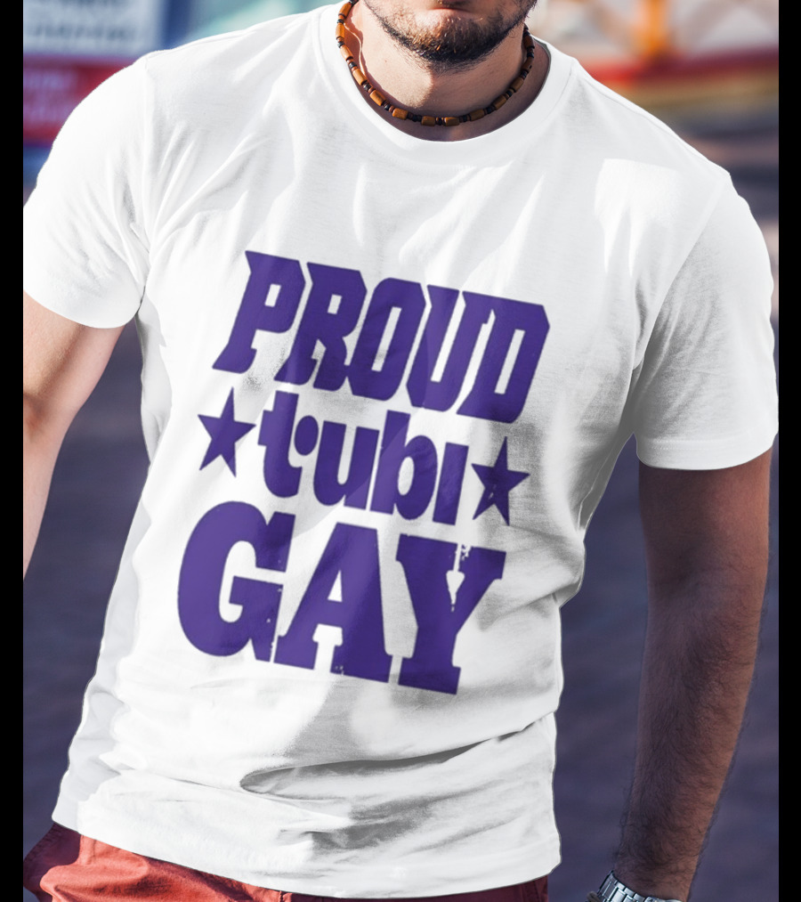 Proud Tubi Gay Stars LGBTQ+ Celebration T-Shirt
