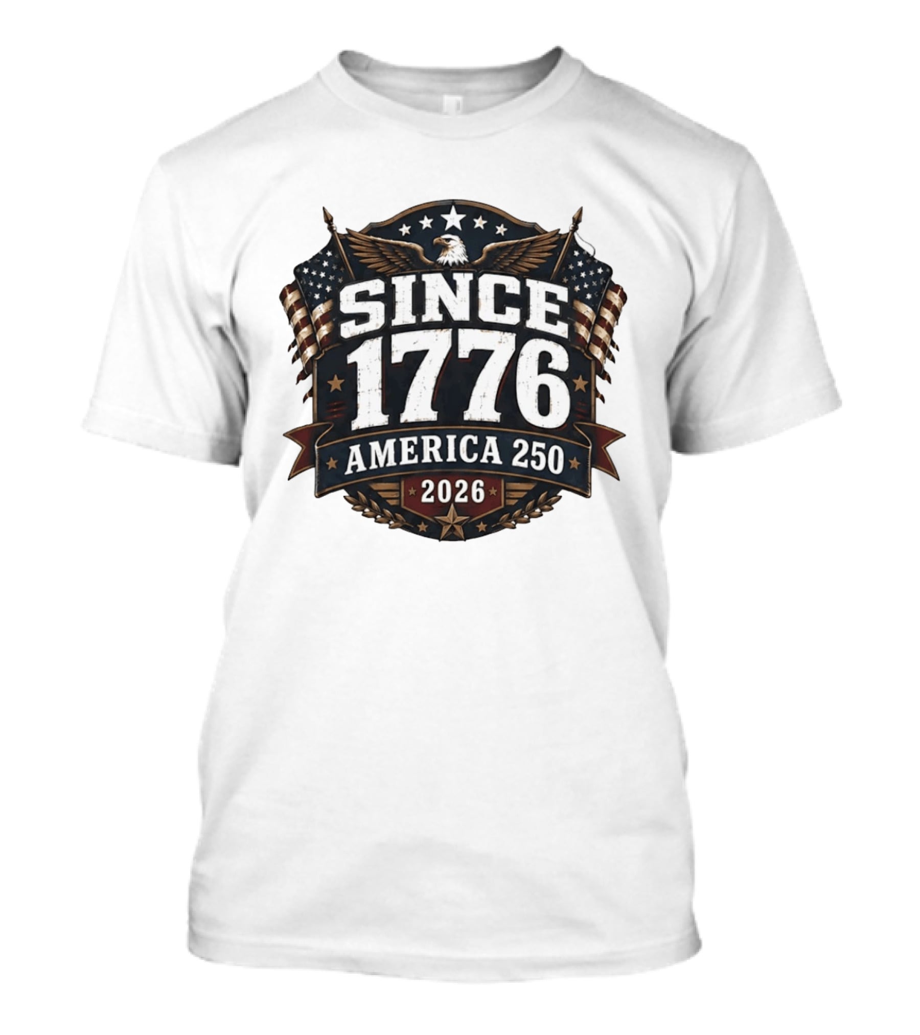 Since 1776 America 250 2026 USA Anniversary T-Shirt