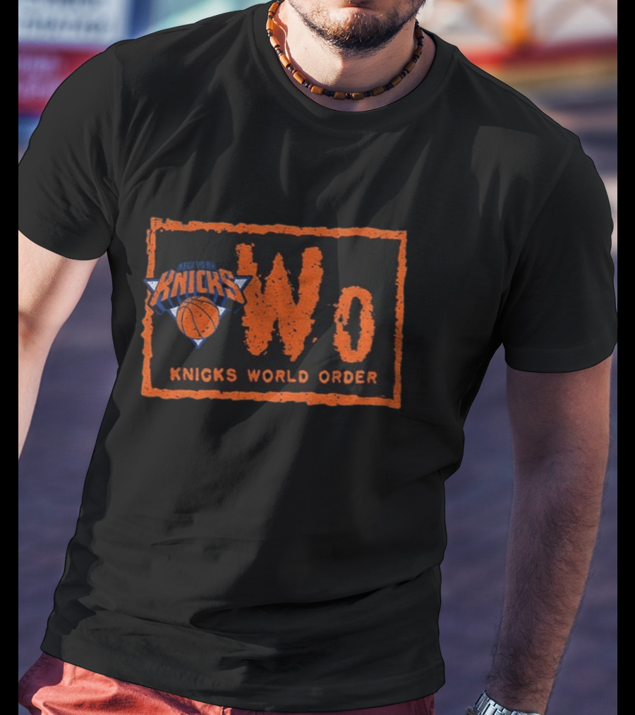 NWO Knicks World Order New York Basketball T-Shirt