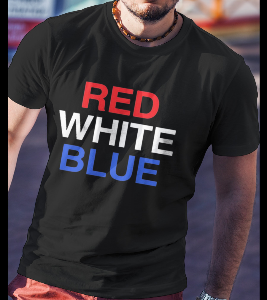 Red White Blue 4th Of July 2026 Celebration T-Shirt