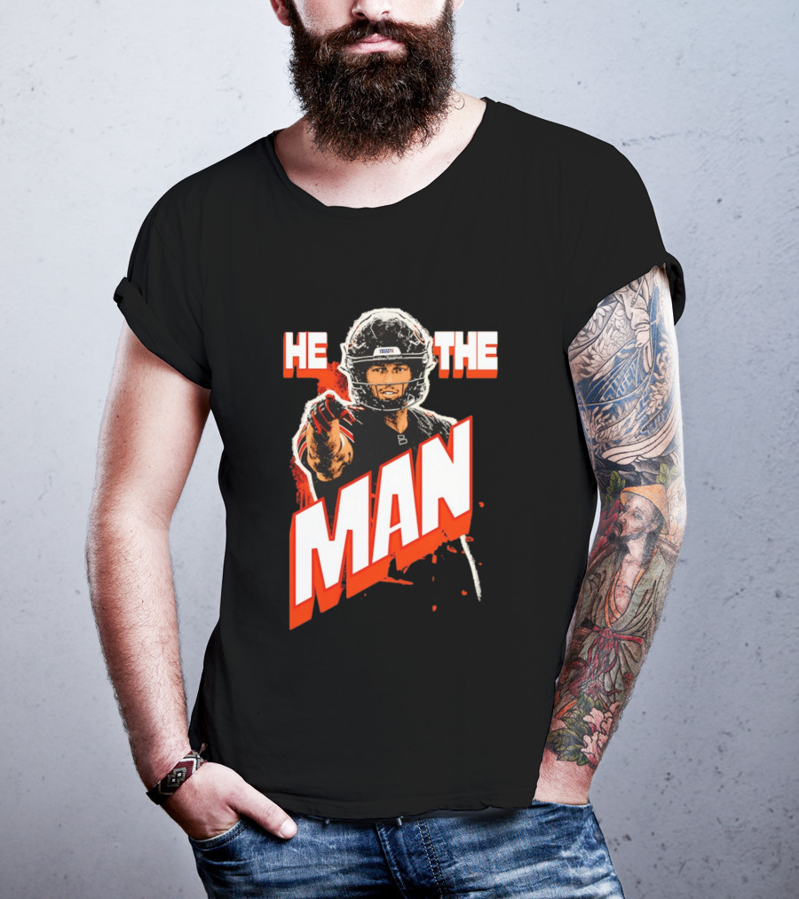 Ben Johnson He The Man Chicago Bears T-Shirt