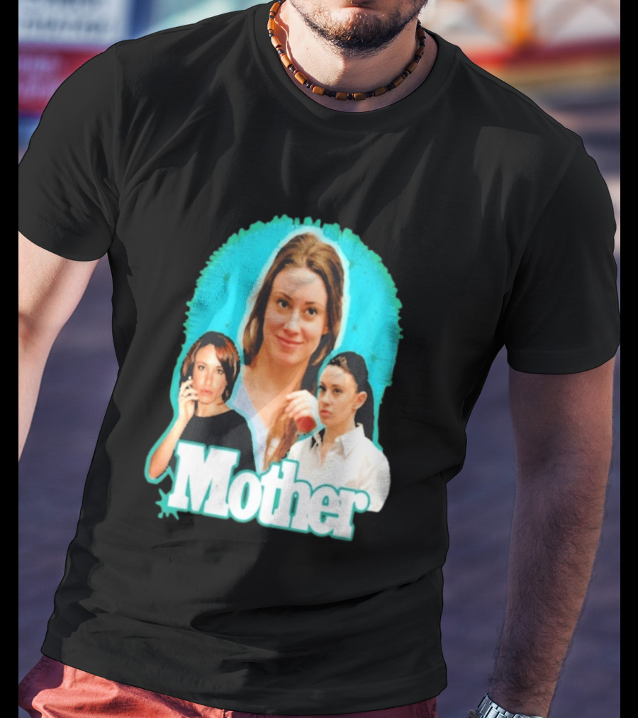 Casey Anthony Mother Colorful Collage T-Shirt