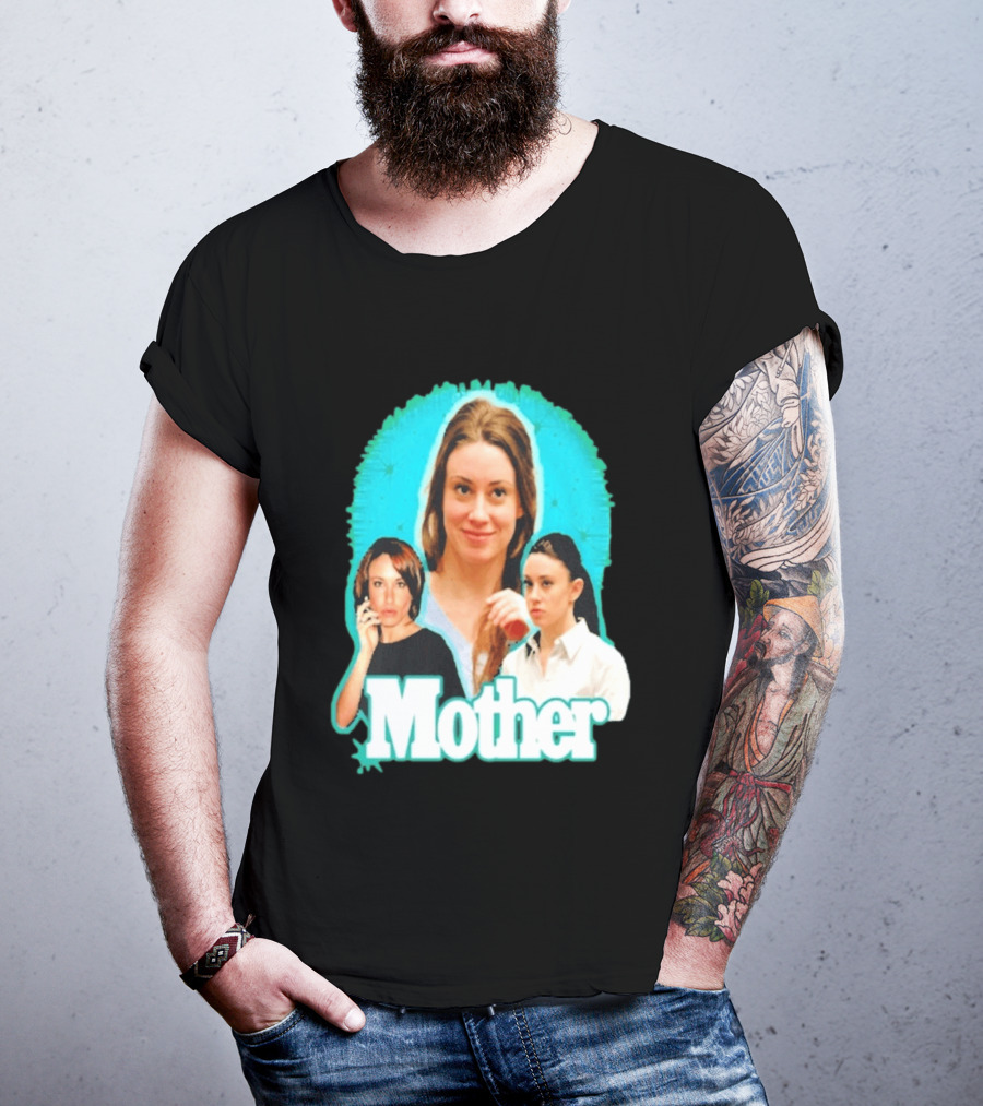 Casey Anthony Mother Colorful Collage T-Shirt