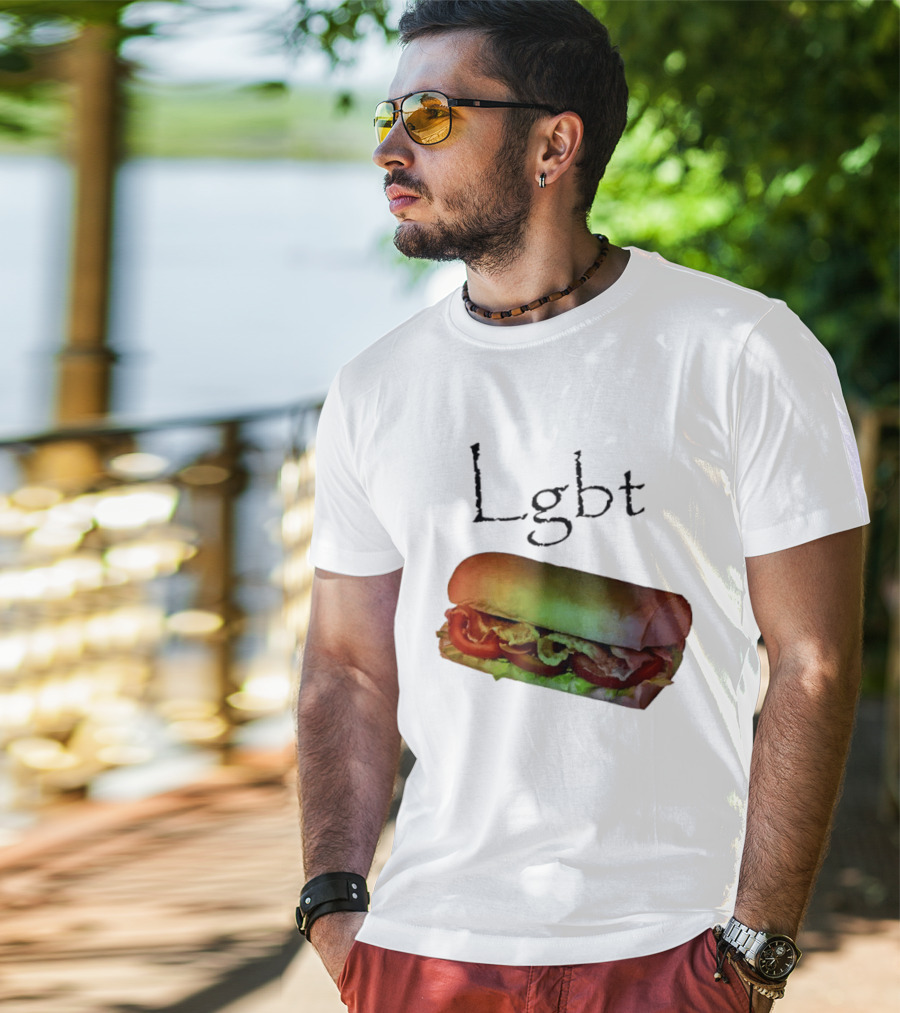 LGBT BLT Sandwich Rainbow Sub T-Shirt