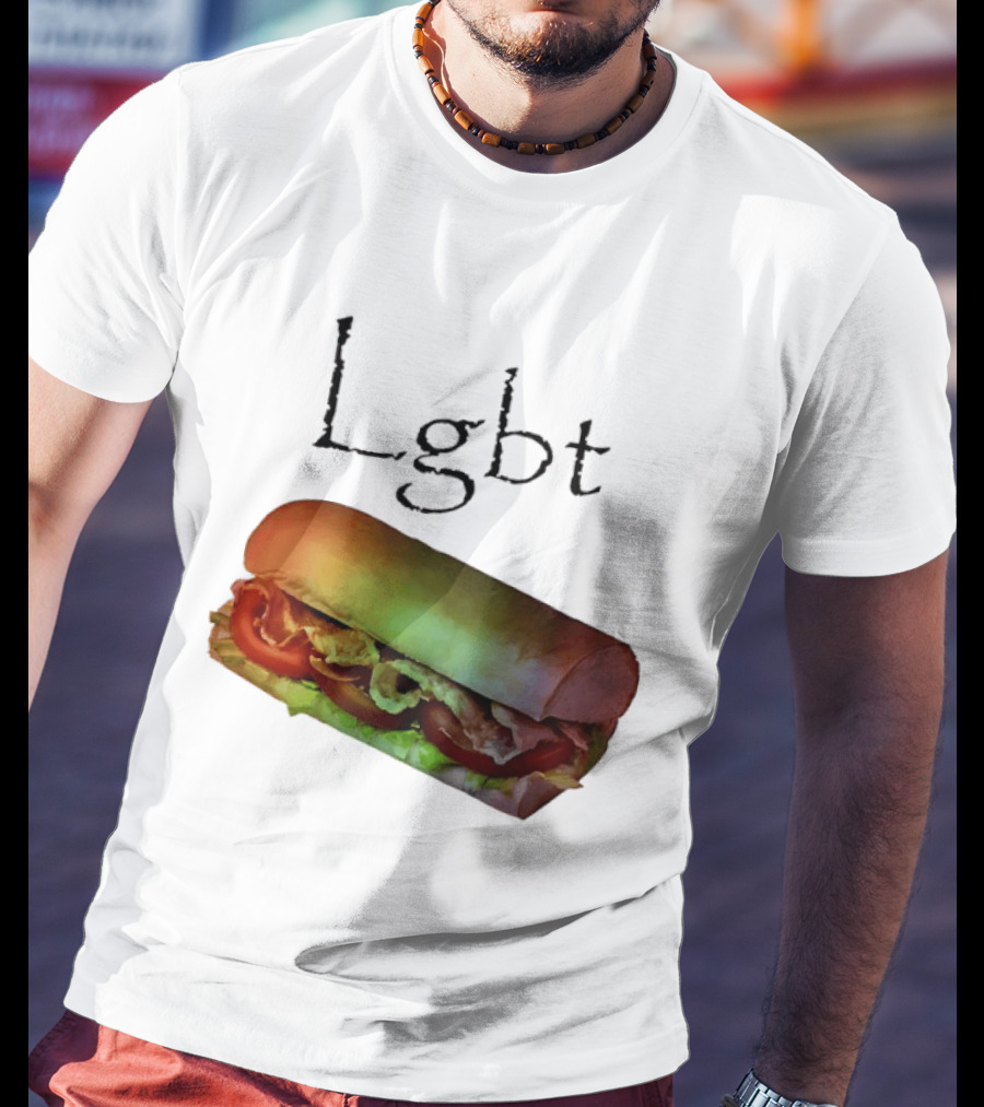 LGBT BLT Sandwich Rainbow Sub T-Shirt