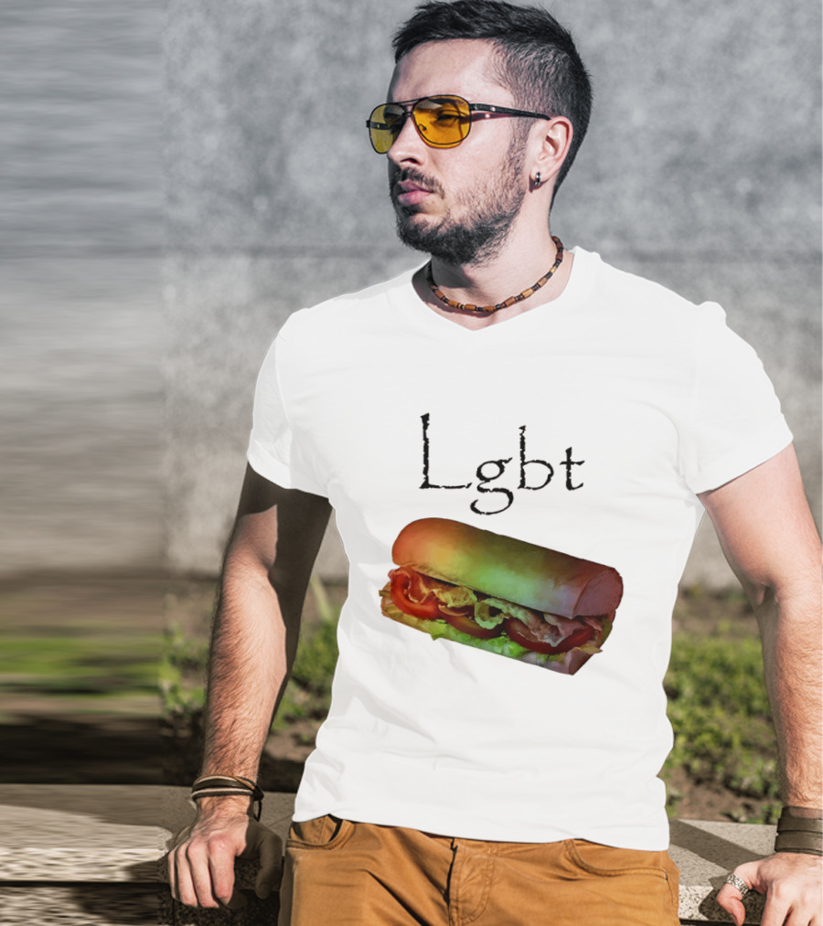 LGBT BLT Sandwich Rainbow Sub T-Shirt