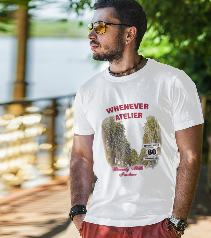 Whenever Atelier Beverly Hills I’m Here T-Shirt
