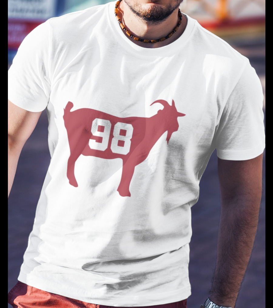98 Goat Jordy Frahm Nebraska Football T-Shirt