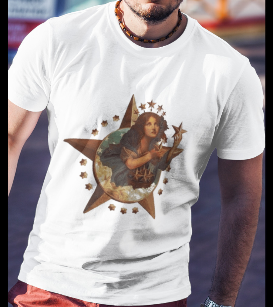 A Ma Maniere Alchemist Star Girl Celestial Starburst T-Shirt