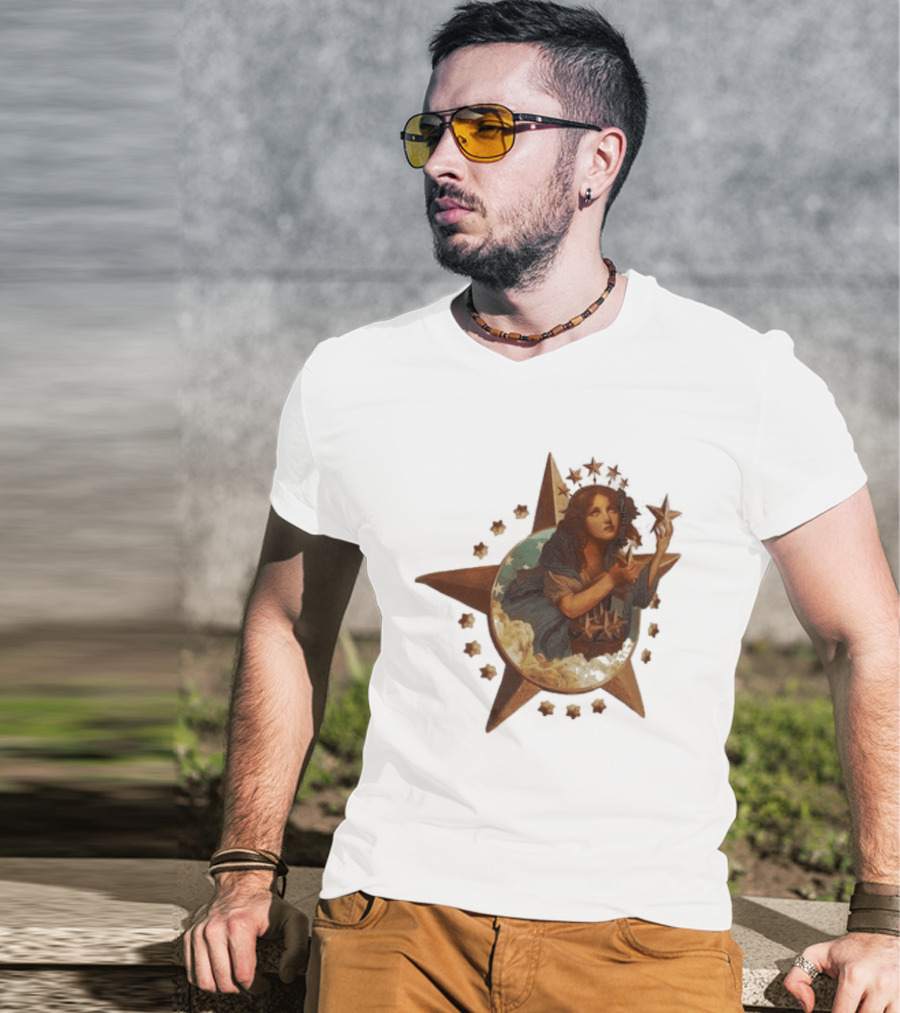 A Ma Maniere Alchemist Star Girl Celestial Starburst T-Shirt