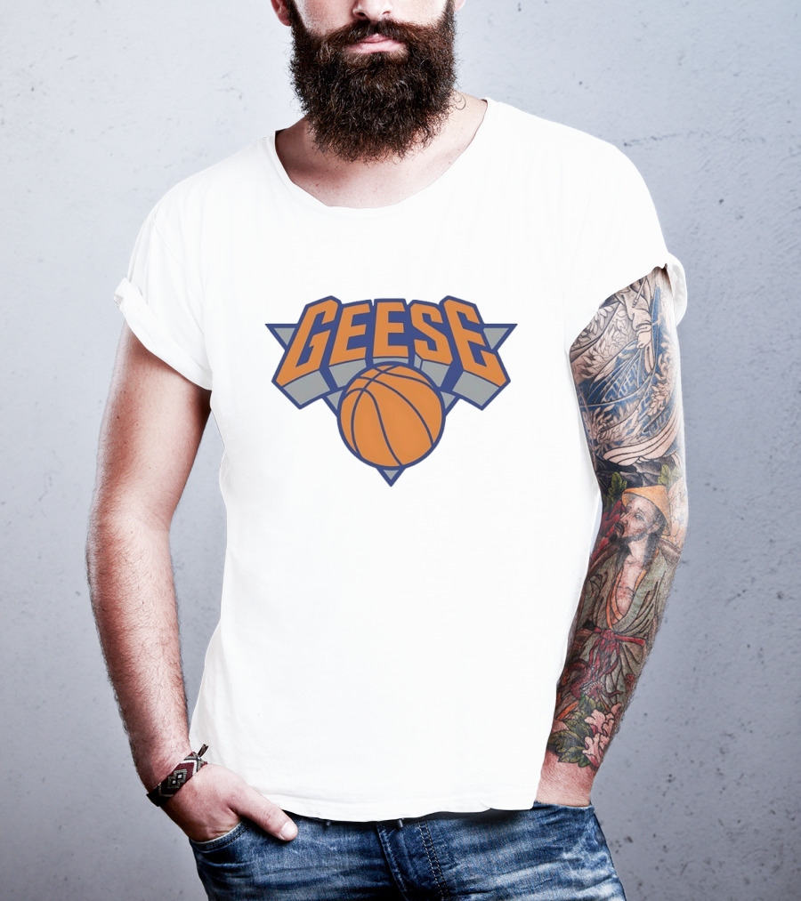 Geese Basketball New York Knicks T-Shirt