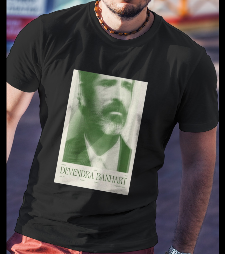 Summer 2026 Devendra Banhart Poznań Poland Malta Festival June 25 T-Shirt