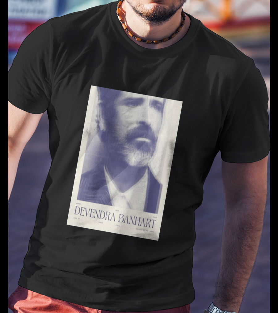 Devendra Banhart Anfiteatro Del Venda Padua Italy June 27 2026 T-Shirt