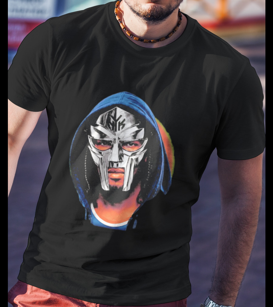 Jalen Brunson MF DOOM NY Knicks Fusion T-Shirt