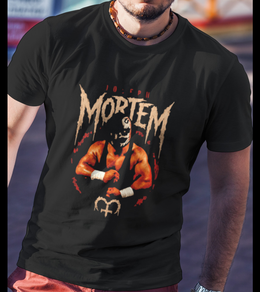 Joseph Mortem Wrestler 10:56 PM Professional Wrestling T-Shirt