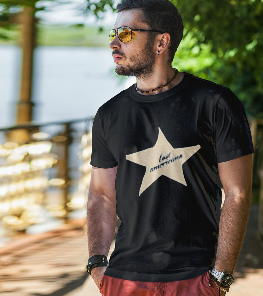 Machine Gun Kelly Lost Americana Star Patch T-Shirt