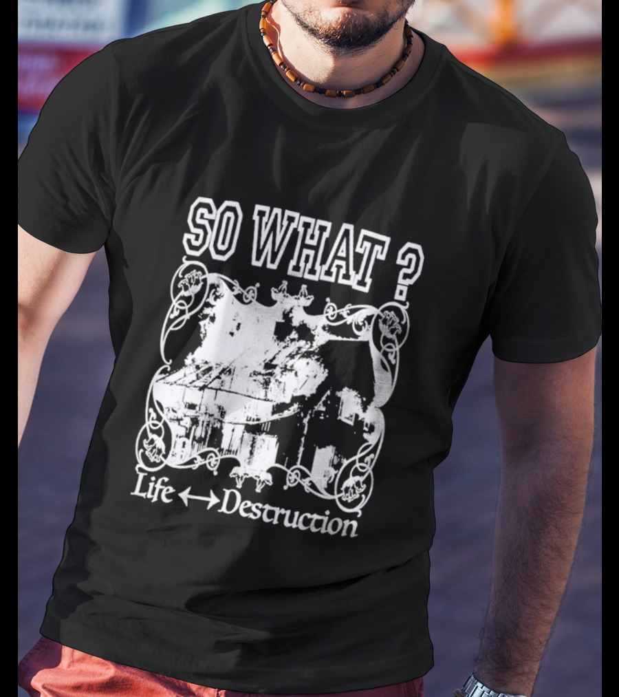 Dover Street Market Henry Johnson So What Life Destruction T-Shirt