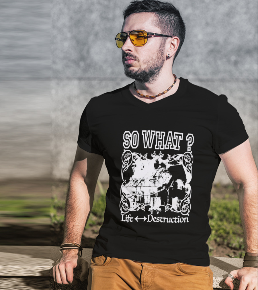 Dover Street Market Henry Johnson So What Life Destruction T-Shirt