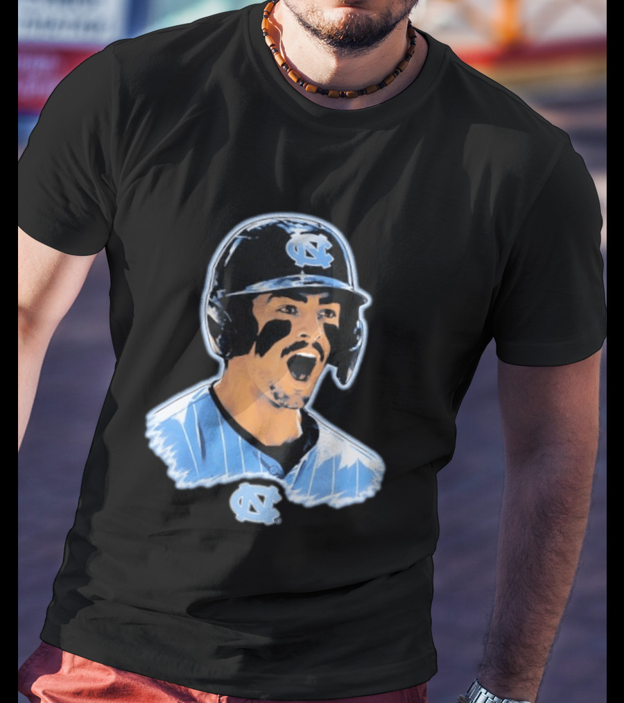 Gavin Gallaher University Of North Carolina Tar Heels Baseball Player T-Shirt